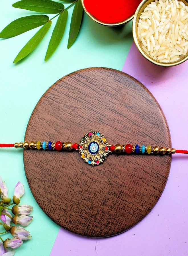 BANDHAN أفضل راخي للعين الشريرة لجلب الحظ السعيد للأخ والأخت | أفضل راخي للأخ - Image 5