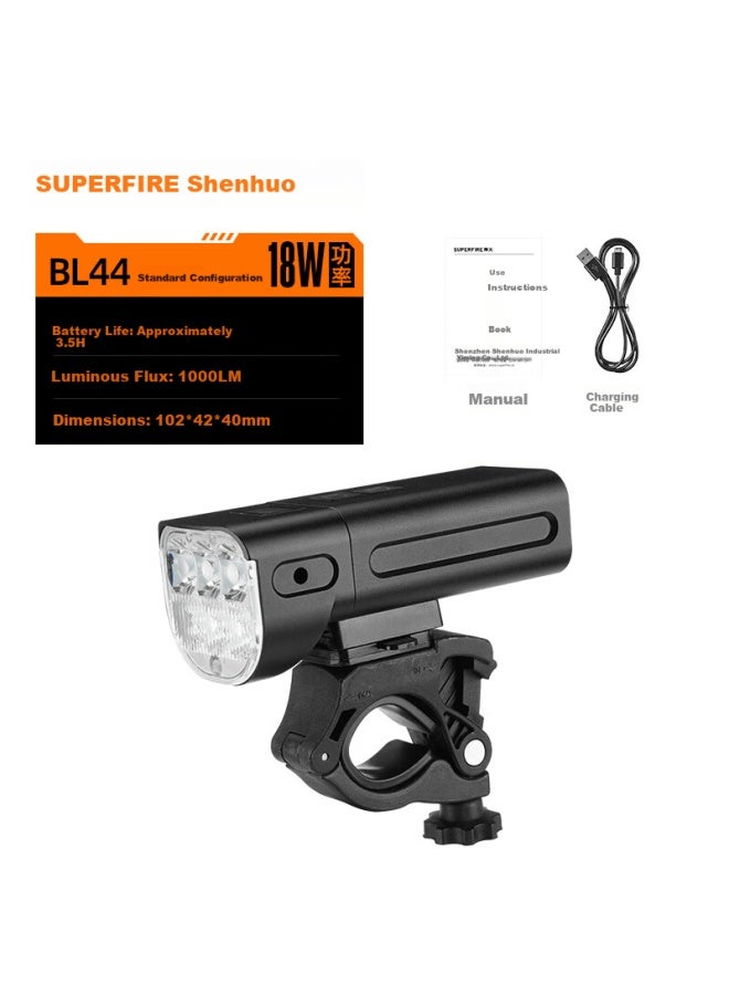 Supfire Bl44 Bicycle Light Rechargeable High Brightness Flashlight Front Light For Road Mountain Bike Kids Night Riding - Image 5