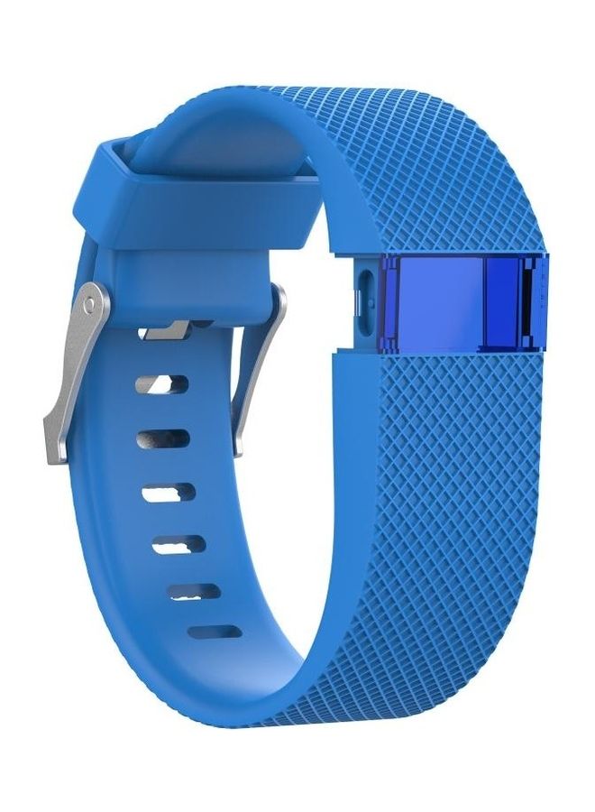 Loquat Adjustable Wrist Strap For Fitbit Charge HR Sky Blue - Image 2
