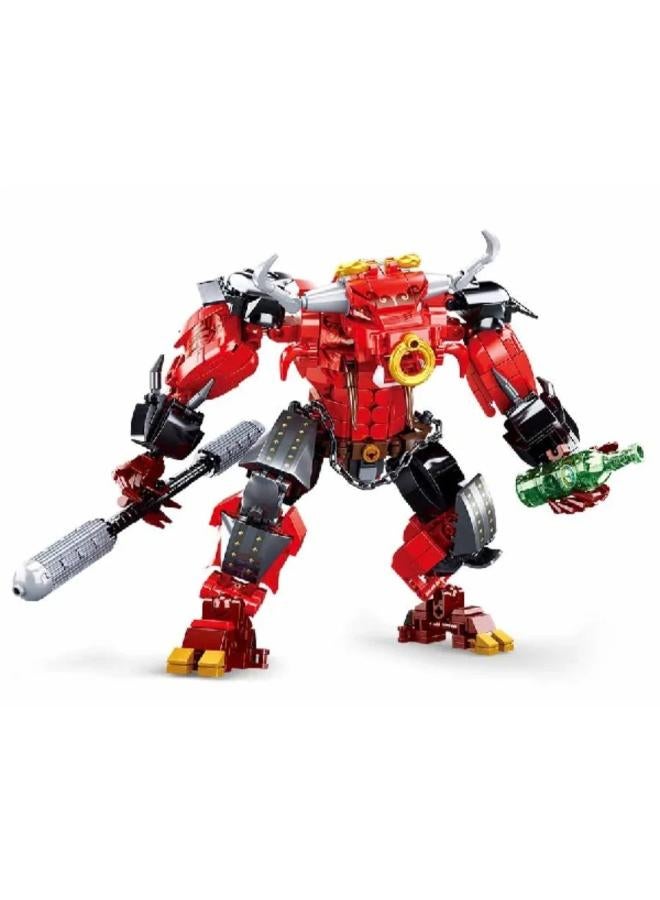 Sluban Pilgrimage To The West King of Bulls Constructor Building Blocks Set - 606 Pcs - Image 2