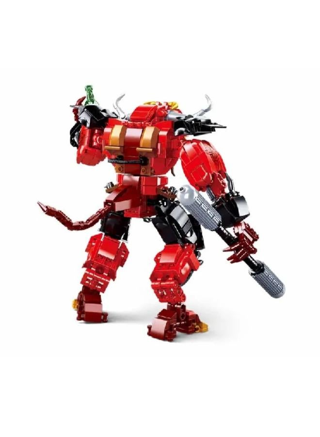 Sluban Pilgrimage To The West King of Bulls Constructor Building Blocks Set - 606 Pcs - Image 3