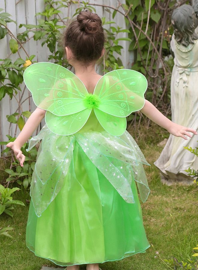ISank Princess  Costumes Little Girls Dress Up Fancy Party with Accessories  - Image 4