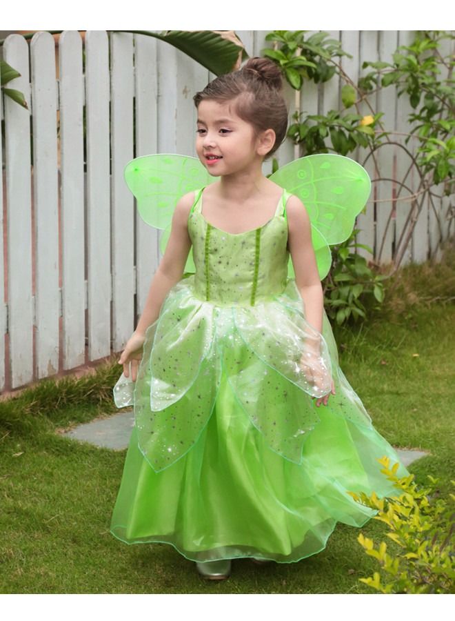 ISank Princess  Costumes Little Girls Dress Up Fancy Party with Accessories  - Image 3