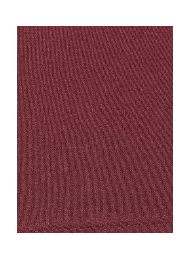 Jockey BURGUNDY 3912 Men Super Combed Cotton Rich Solid Half Sleeve Polo T Shirt for Men | Best Price UAE
