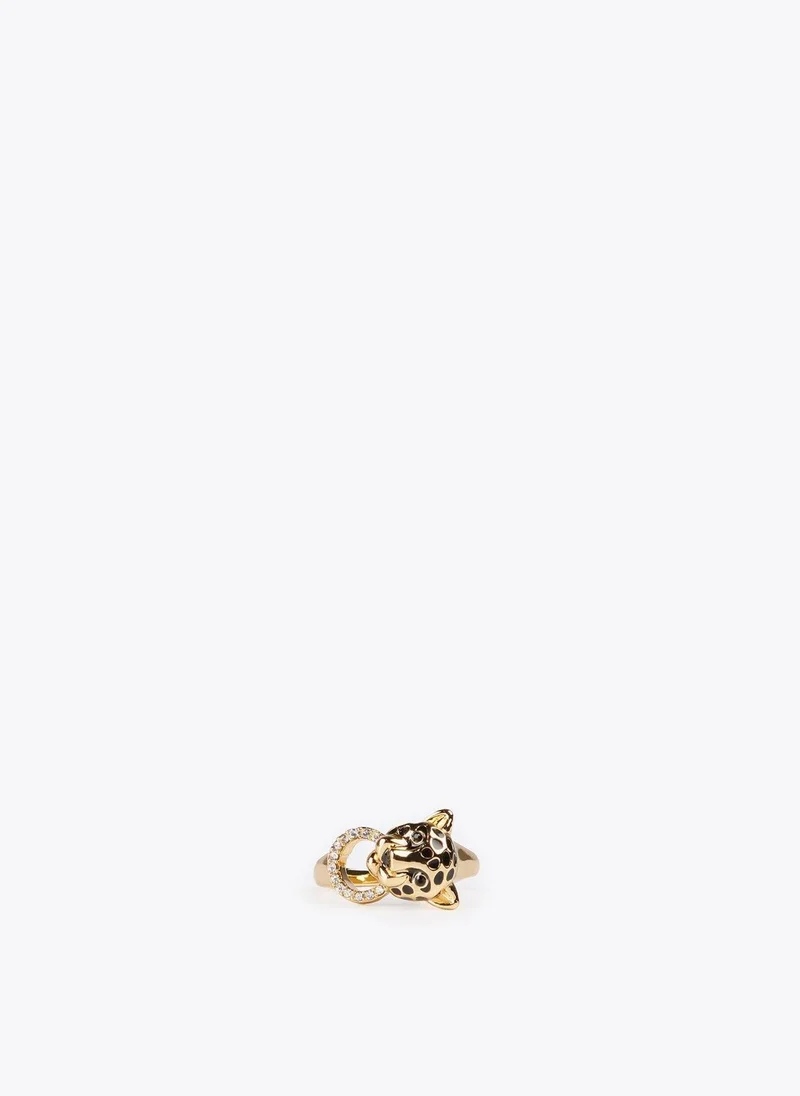 Lola Casademunt Leopard Head Ring