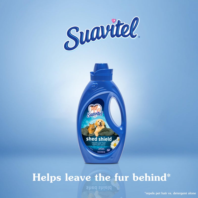 Suavitel Shed Shield Fabric Conditioner, Fresh Scent, 46 oz - Image 4