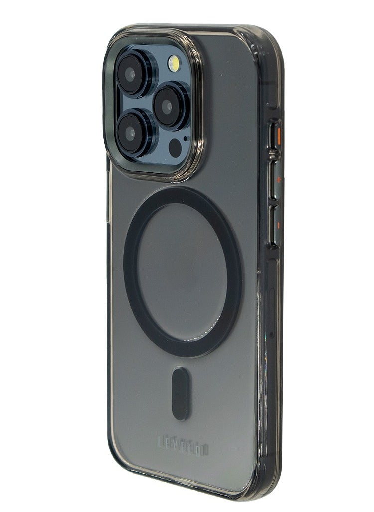 LEVELO iPhone 15 Pro MagSafe Hard Case Levelo Allure 3H Anti-Scratch  - Image 2