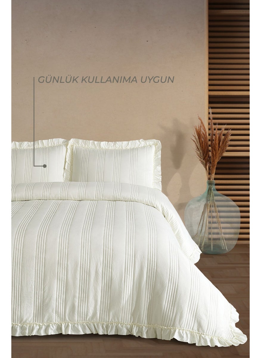 Fiorella Bedspread Double Cream - pzsku/ZFB55B30286B2A32ED95DZ/45/_/1741093617/08acd127-3a15-4dbd-84cc-95201688fb71