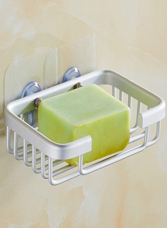 SquarezhenBo Gold Bar Soap Holder for Shower Wall,Stainless Steel Adhesive Soap Dish for Bathroom,Drill Free Soap Holder Storage Rack Soap Dishes Holders and Dispensers Bathroom Accessories - Image 2
