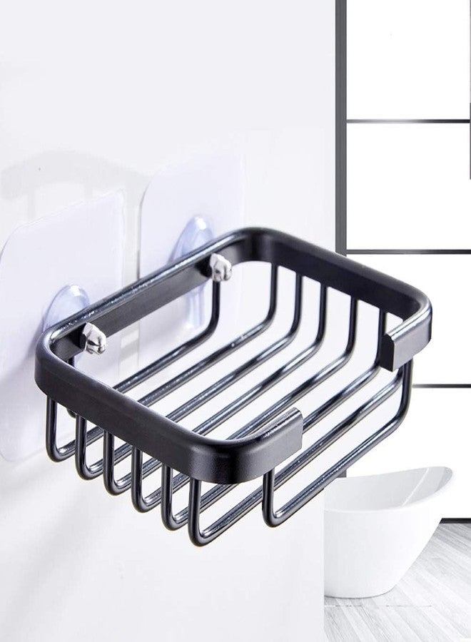 SquarezhenBo Gold Bar Soap Holder for Shower Wall,Stainless Steel Adhesive Soap Dish for Bathroom,Drill Free Soap Holder Storage Rack Soap Dishes Holders and Dispensers Bathroom Accessories - Image 3