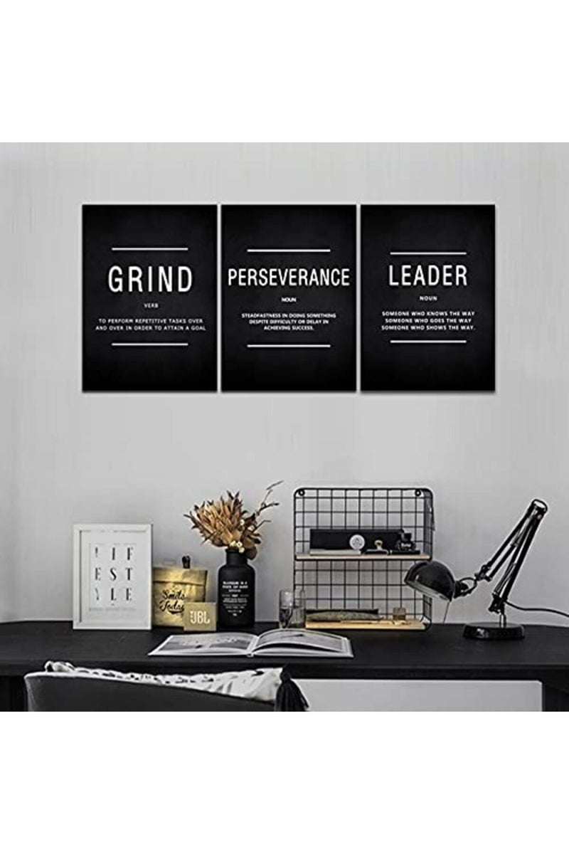 KAWAHONE Inspirational Grind Wall Art Set - Image 5