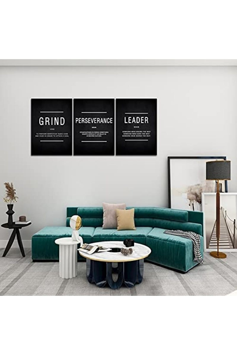 KAWAHONE Inspirational Grind Wall Art Set - Image 4