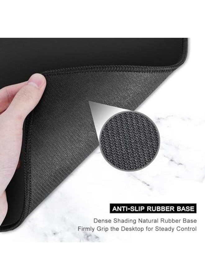 Generic - Large Mouse Pad Full Desk Xxl Extended Gaming Mouse Pad 35" X 15" Waterproof Desk Mat With Stitched Edge Non Slip Laptop Computer Keyboard Mousepad For Office And Home Misty Forest Design - Image 1