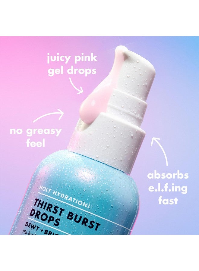 elf e.l.f. SKIN Holy Hydration! Thirst Burst Drops, Serum For A Radiant Complexion Instantly & Over Time, Made With Hyaluronic Acid, Vegan & Cruelty-Free - Image 4