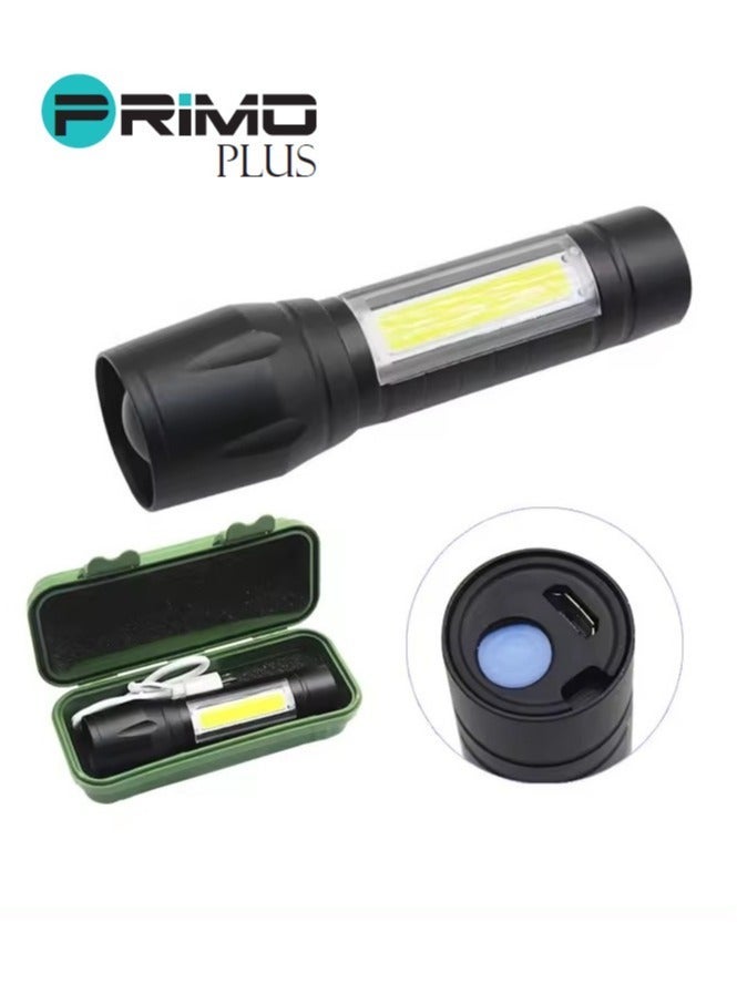 PRIMO PLUS LED Ground Camping Lantern for Outdoor Trips – Powerful Multi-Purpose Lighting in Black/Green Design - Image 2