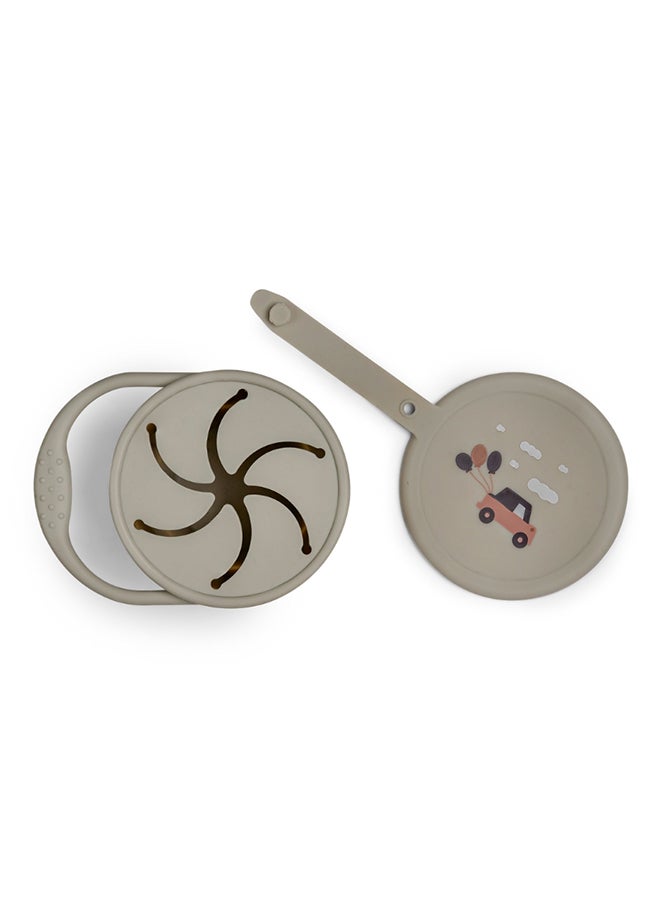 Citron Spill-Free Snack Cup Vehicles - Spill-Proof Snack Cup for Toddlers And Kids - Image 2