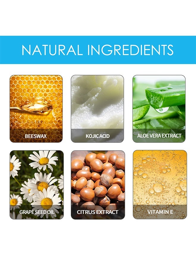 WEST MONTH Glow-Bright Smoothing Stick Body Brightening Stick  for Underarm Whitening, Dark Skin Bleaching Stick for Dark Spots, Face and Body Skin Lightening Bleaching Stick - Image 2