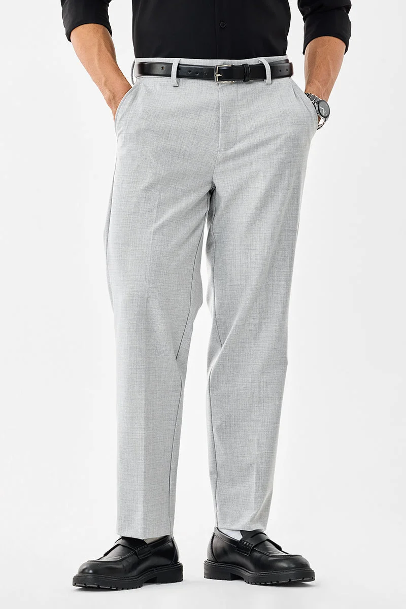 سنيتش Regular Fit Stretch Checks Trousers