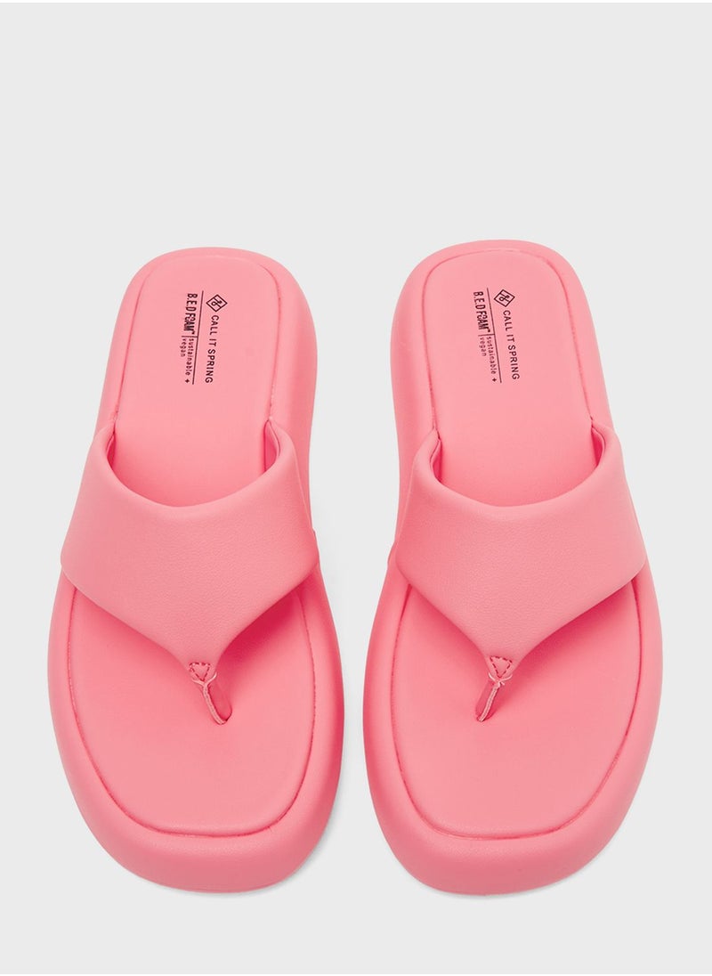 CALL IT SPRING - Casual Flatform Sandals - Image 1