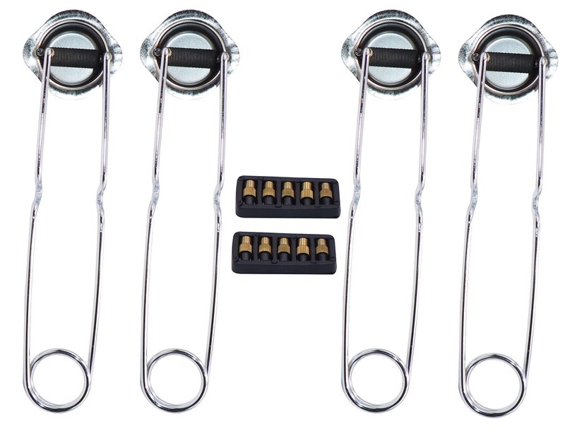 METER STAR 4 pcs Flint Spark Torch Igniter Single Flint Spark Lighter for Propane Torch Striker with 10pcs Flints - Image 2