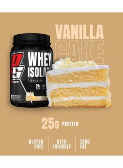 ProSupps Whey Protein Isolate - Vanilla Cake - (2 lb)  - Image 2