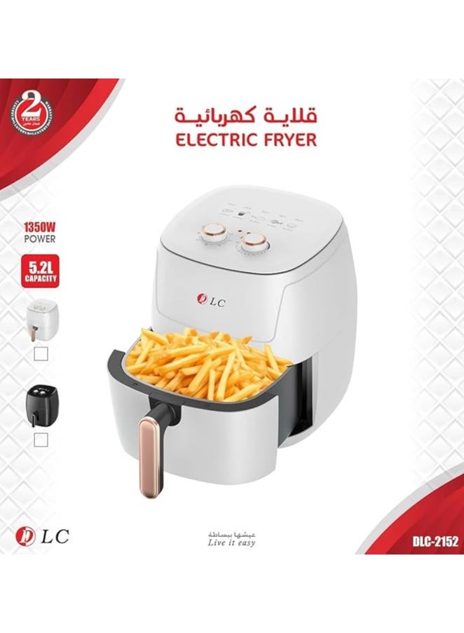 DLC 2152 Electric Fryer with 5.2 LCapacity | 1350 W  - Image 2