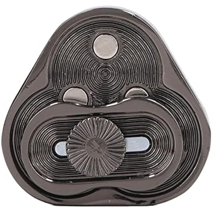 POENVFPO Metal Fingertip Slider Toy Shaped Reduce Anxiety Decompression for Autism ADD ADHD - Image 1