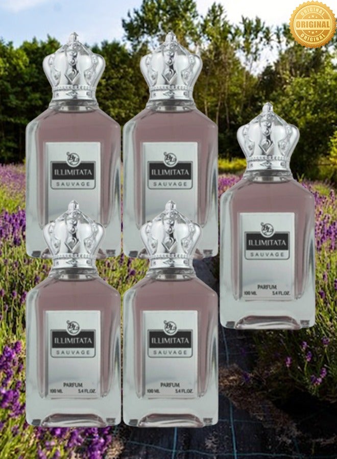 بي إل 5 قطع عطر إليميتاتا سوفاج 100 مل - Image 1