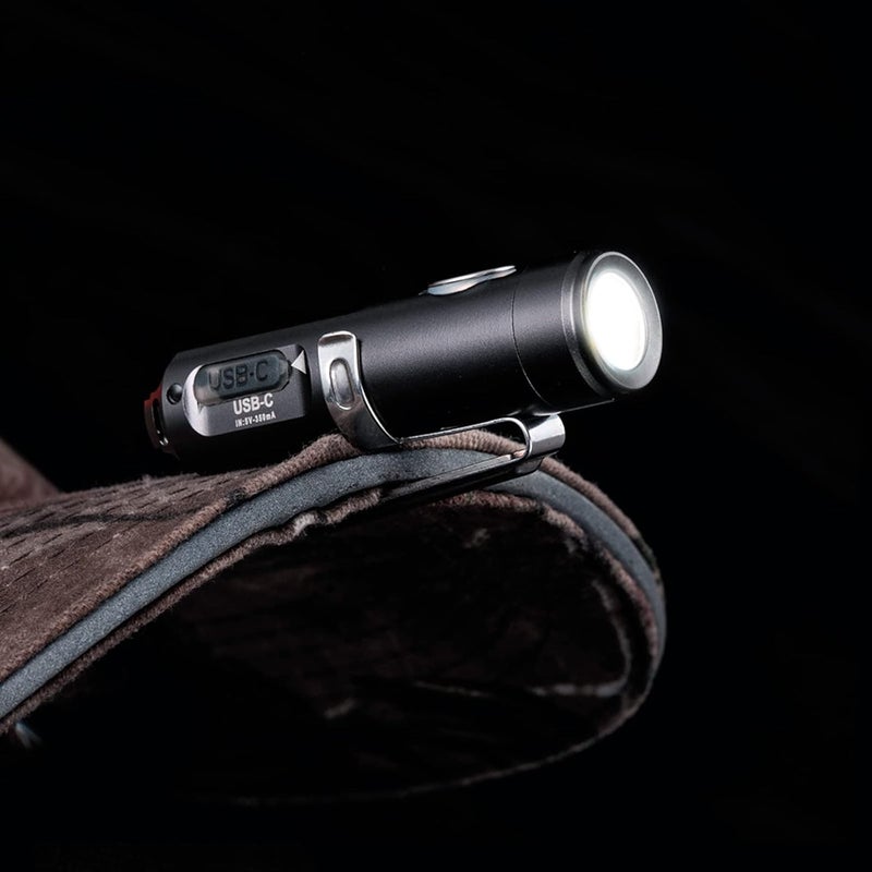 RovyVon A3 G4 Keychain Torch - Super Bright 650 Lumens, USB C Rechargeable, Water-Resistant, Lightweight - Image 5