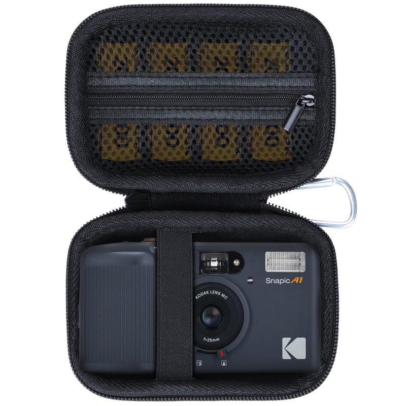 Lebakort Storage Case Compatible with KODAK Snapic A1 35mm Film Camera (Rhino Grey Case) - Image 1