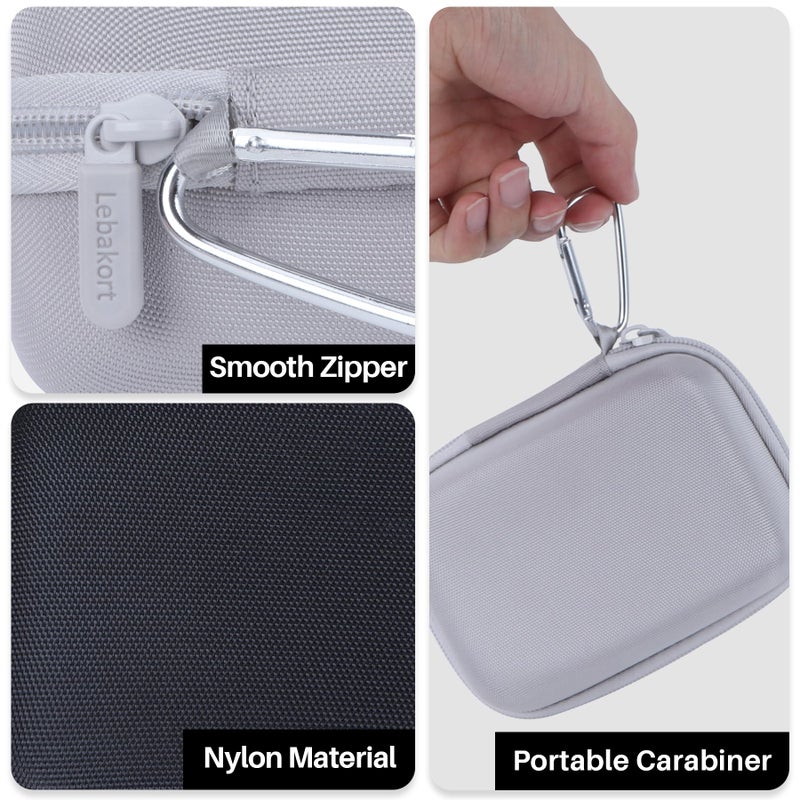 Lebakort Storage Case Compatible with KODAK Snapic A1 35mm Film Camera (Rhino Grey Case) - Image 5