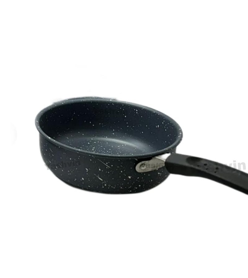Veena@CHAI PEELO Sauce Pan Non-Stick 2-Way Fry Pan with Induction Bottom with Granite Finish, Chai Pan, Milk Pan, Small Pan ||R.3.10 - Image 2