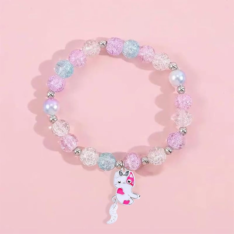DOYYCA Friendship Bracelets Cute Magnetic Matching Charm Beaded Best Friend Bracelet BFF Bracelets for 2 Girls Women - Image 5