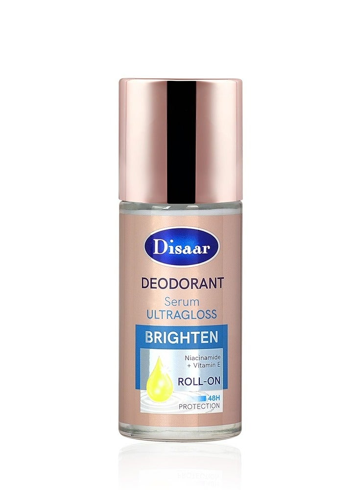 Disaar Deodorant Serum Ultragloss Brighten Niacinamide And Vitamin E Roll On 50 ML