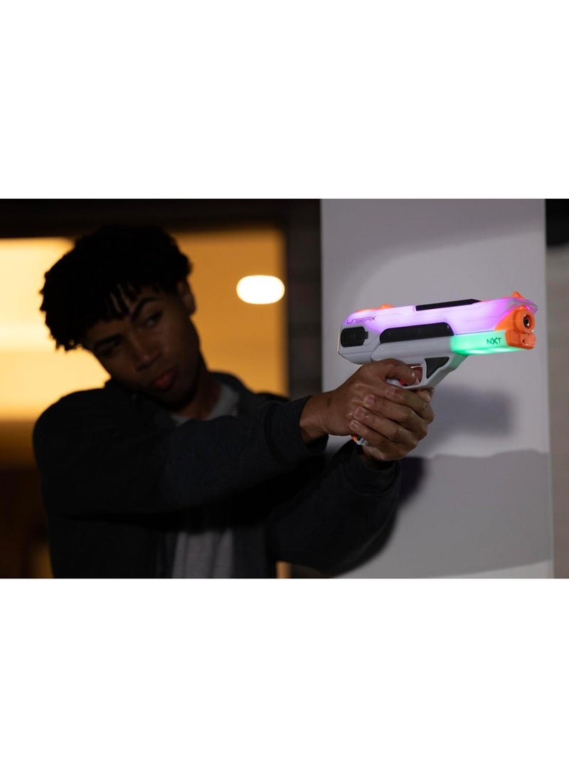 Laser X Ultra NXT Laser Tag Blasters Set Battery Operated Interactive Home Laser Tag System with 2 High-Tech Blasters Compatible with All LaserX Systems for Kids & Family Games - Image 3