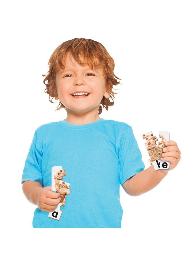 The Learning Journey: Match It! - Spelling - 20 Piece Self-Correcting Spelling Puzzle Three and Four Letter Words Montessori Learning Girl Boys Gifts Ages 4,5,6,7,8-Year-Olds - Award Winning Toys - Image 4