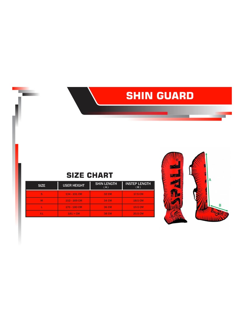 Shin Guards Legs Instep Boxing MMA Protector Foot Pads Muay Thai Kickboxing