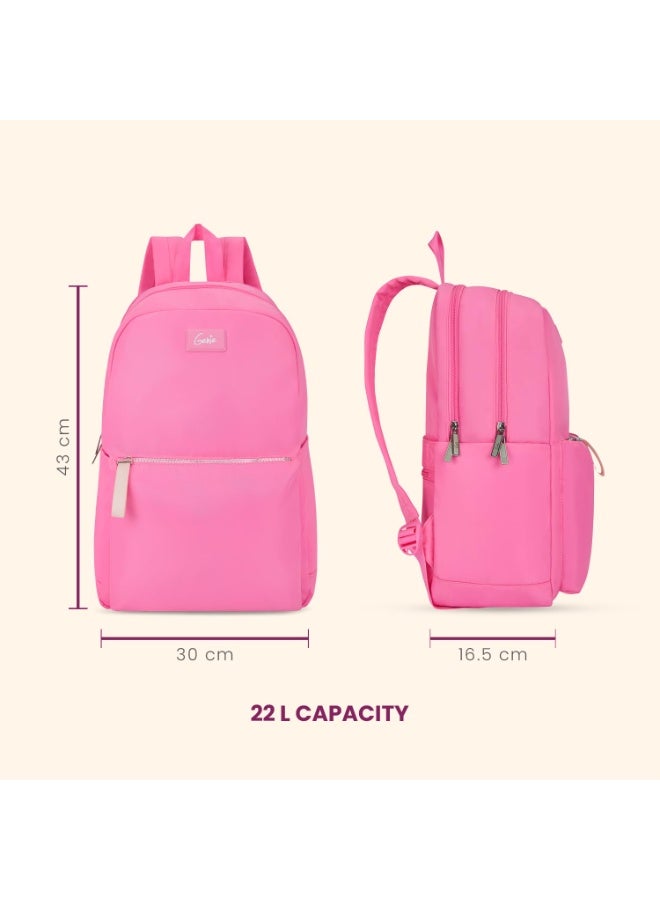 Genie Breezy Laptop Backpack for Women & Girls (17 Inches) | Stylish Office, College & Travel Laptop Backpack | Multi-Compartment, Padded Laptop Sleeve, Water Resistant - Image 4