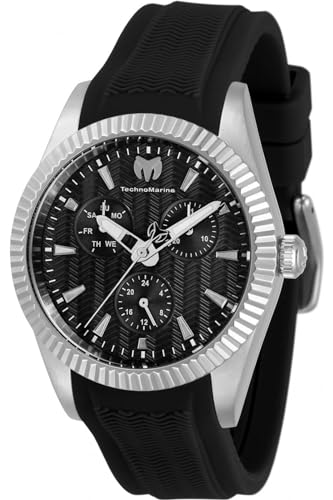 TechnoMarine Mens Sea Dream TM719029 Quartz Watch Black - Image 1