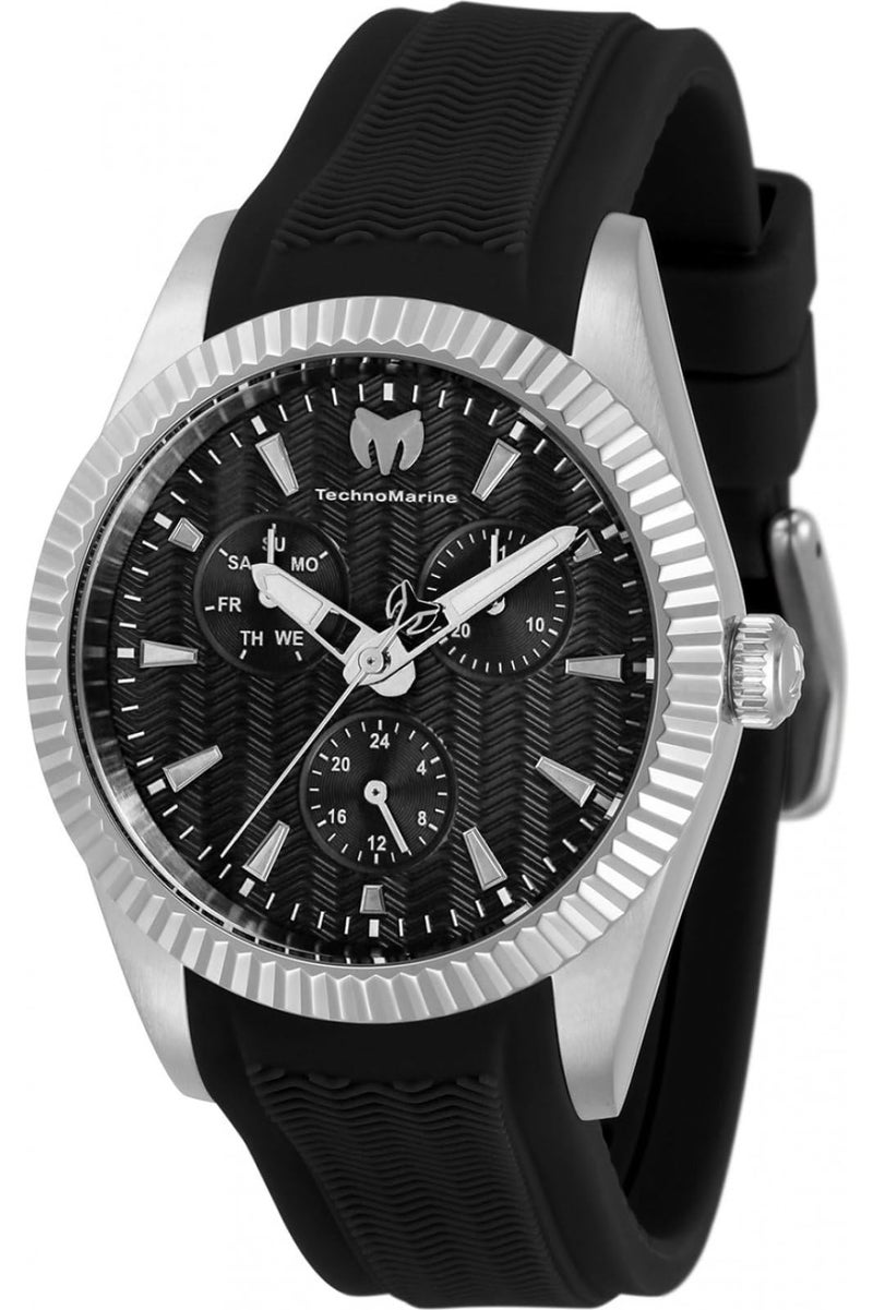 TechnoMarine Mens Sea Dream TM719029 Quartz Watch Black - Image 2