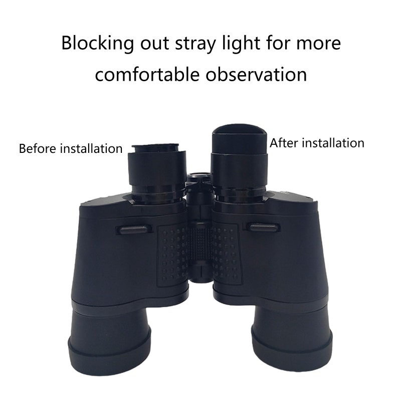 No 12 Folding Large Rubber Eyepiece Eye Shield 28mm 37mm Professional Eyes Guard Cup for Microscopes - Image 3