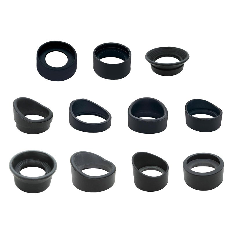 No 12 Folding Large Rubber Eyepiece Eye Shield 28mm 37mm Professional Eyes Guard Cup for Microscopes - Image 5