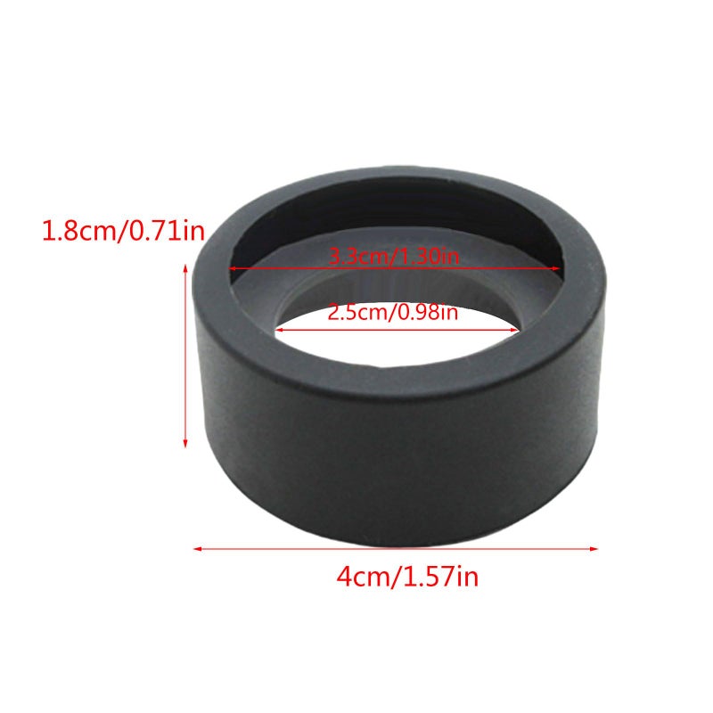 No 12 Folding Large Rubber Eyepiece Eye Shield 28mm 37mm Professional Eyes Guard Cup for Microscopes - Image 4