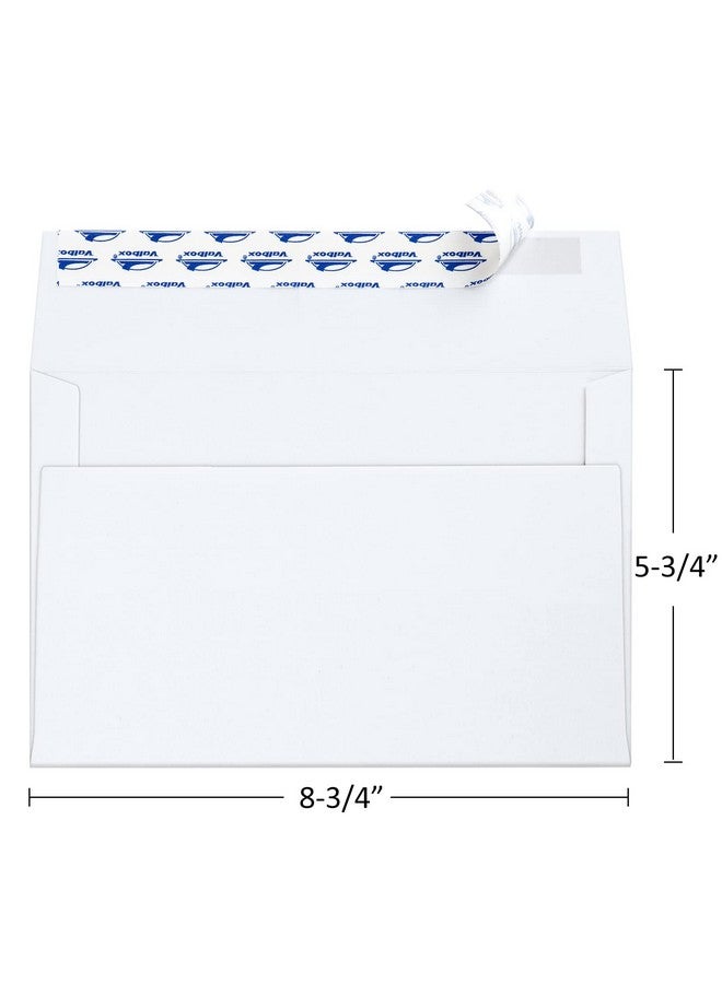 ValBox A9 Invitation Envelopes 250 Qty 53/4 X 83/4" White Envelopes Self Seal For Invitations Photos Wedding Baby Shower Greeting Cards Announcements 5.75 X 8.75 Inches - Image 2
