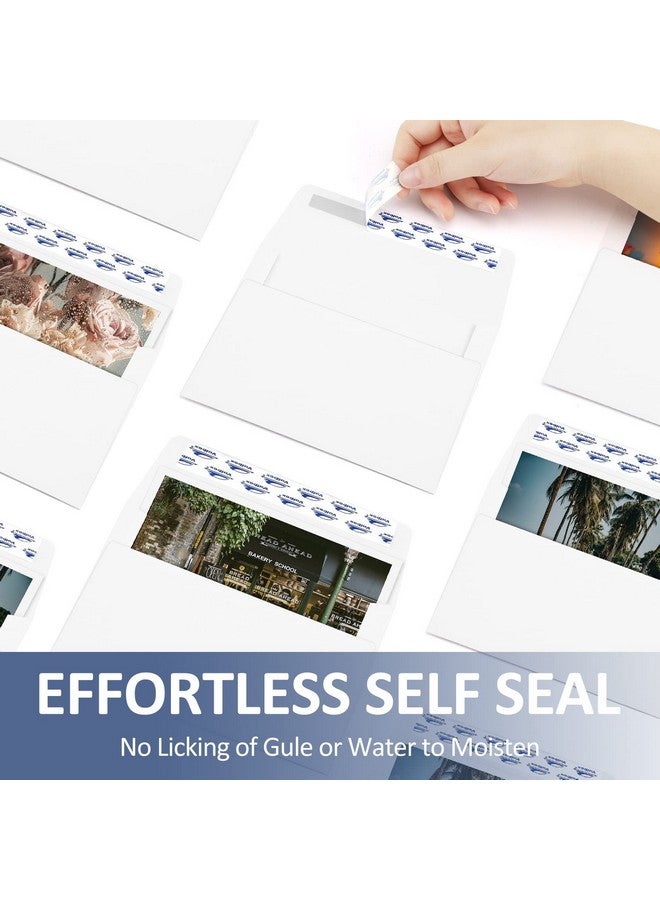 ValBox A9 Invitation Envelopes 250 Qty 53/4 X 83/4" White Envelopes Self Seal For Invitations Photos Wedding Baby Shower Greeting Cards Announcements 5.75 X 8.75 Inches - Image 4