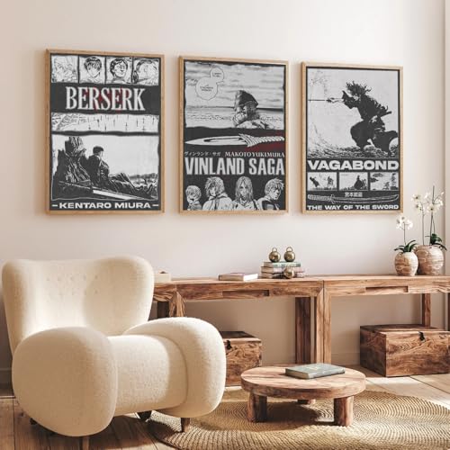 Gamya Framed Japan Samurai Theme Motivational Quote Posters For Office, Living Room, Bedroom Wall Decor - Aesthetic Room Decor (13x19 Inches) (Vanga) - Image 1