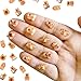 HETRUUOP 100PCS Mini Capybara Decor for Dollhouse Resin Tiny capybaras for Crafts Micro Miniature Capybara for Fairy Garden Dollhouse Micro Landscaping Decoration - Image 2