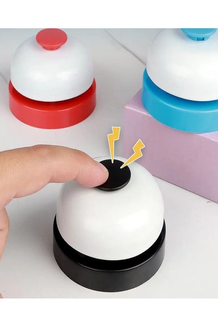 جرس المكتب، جرس طاولة العشاء، جرس مسابقة التدافع للإجابة على الجرس، جرس تفاعلي في الفصل الدراسي للأطفال (أسود) - Image 2