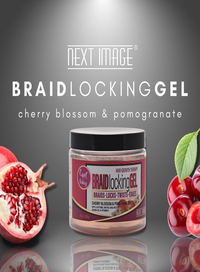 NEXT IMAGE Braid Locking Gel (Cherry Blossom & Pomegranate, 16 oz.) - Image 2