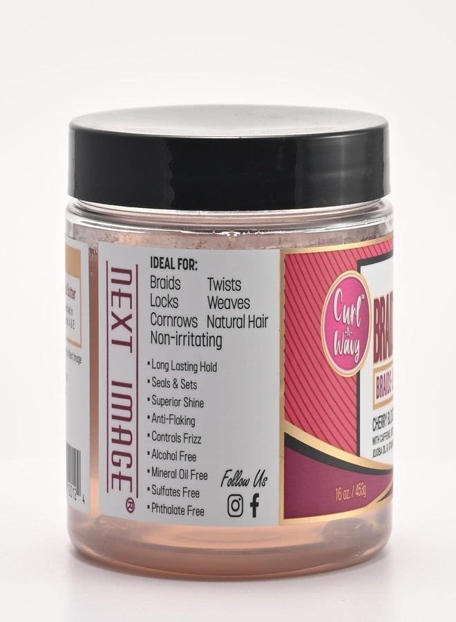 NEXT IMAGE Braid Locking Gel (Cherry Blossom & Pomegranate, 16 oz.) - Image 5